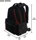 Kids Baseball Backpack School Travel Backpacks Bookbag