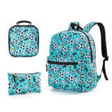 Kid Teenager School Backpack Fashion Print Shoulders Bag