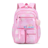 Kid Girl Fashion Love Pendant 3-Piece Set Butterfly Backpack Schoolbags