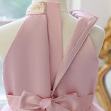 4-10Y Kid Girl Elegant Bridesmaid Party Flower Tulle Wedding Birthday Princess Dresses
