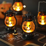 Halloween Pumpkin Ghost Face Lamp Portable Skull Decoration Light