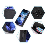 Kid Student Football Player CR7 Three Piece Set Backpacks Schoolbags