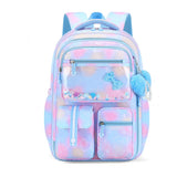 Kid Girl Fashion Love Pendant 3-Piece Set Butterfly Backpack Schoolbags
