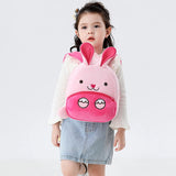 Kid Kindergarten Cartoon Plush Schoolbag Animal Backpacks