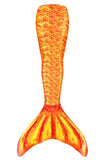 Kids Girls Swimming Mermaid Swimwear Tail Add Monofin Fin