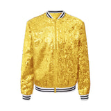 6-16Y Kids Girls Hip Hop Jazz Street Dance Performance Outerwear Sequin Jacket Coat