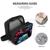 Kid Cool 3D Flat Cartoon Game Controller Three Piece Set Backpacks Schoolbags