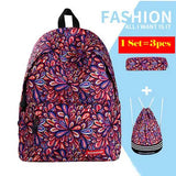 Teenage Girls Kawaii Cute Backpack Pencil Case Bags 3 Pcs/set