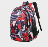 Kid Student  Large Capacity Travel Versatile Print Backpack 16 Inch