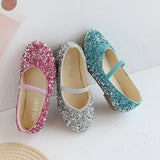 Kid Girl Spring Beauty Pointed Toe Leather Party Shoes