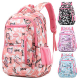 Elementary School Students Trendy Backpack Korean Double Shoudler Bags