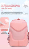 Kid Girl Cute Plaid Bow Backpack Large Capacity School Bag