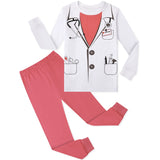 1-10Y Kid Boy Girl Halloween Pajamas Cartoon Cute Pumpkin Skeleton Carnival Nightwear