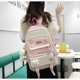 5 In 1 Kid Girl School Bag Multifunctional Large Capacity Casual Travel Backpack