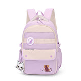Kids Girl Backpacks Fashionable Cute Large Capacity Travel Versatile School Bag