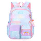 3pcs/set Kids Girl Schoolbags Backpack With Lunch Box Pencil Case Set