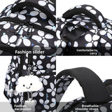 3pcs/set Elementary School  Flower Cute Little Dolls Backpack Bookbags