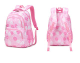3Piece/Set School Backpacks Daisy Printed Large Capacity Student Backpack