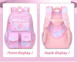 Cute Schoolbag Kid Girls Cartoon Bookbag Large Capacity Lightweight Backpack