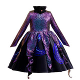 3-10Y Halloween Witch Costume Ariel Mermaid Usura Cosplay Dress