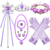 2-10Y Kid Little Girl Mermaid  Ariel Cosplay Costume Halloween Princess Dress Set