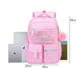 Kid Girl Bow Knot Schoolbags Waterproof Schoolbag