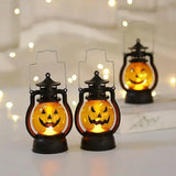 Halloween Pumpkin Ghost Face Lamp Portable Skull Decoration Light