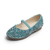 Kid Girl Spring Beauty Pointed Toe Leather Party Shoes