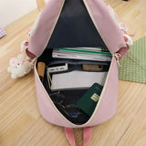 5 In 1 Kid Girl School Bag Multifunctional Large Capacity Casual Travel Backpack
