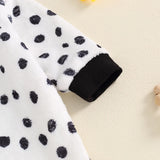 0-18M Unisex Baby Girls Boy Dalmatian Romper Halloween Costume