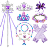 Kid Girl Mermaid Ariel Cosplay Halloween Princess Party Carnival Fancy Dress