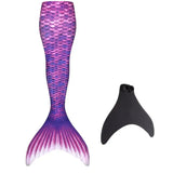 Kids Girl Adult Mom Swimming Mermaid Cosplay Costume Party Swimsuit
