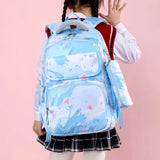 3pcs Kids Girl School Backpack Lunch Pencil Bag Set