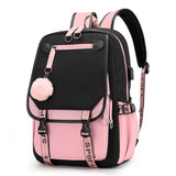 Young Boys Girls Students School Backpacks Harajuku Fashion Travel Rucksack Schoolbags