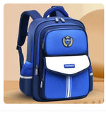 British Primary Students Backpack Large Capacity Lightweight Waterproof Book Bag