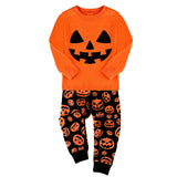 1-10Y Kid Boy Girl Halloween Pajamas Cartoon Cute Pumpkin Skeleton Carnival Nightwear