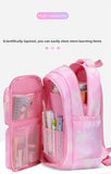 Kid Girl Fashion Love Pendant 3-Piece Set Butterfly Backpack Schoolbags