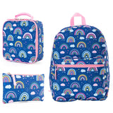 Kid Teenager School Backpack Fashion Print Shoulders Bag