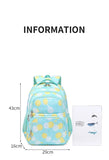 3Piece/Set School Backpacks Daisy Printed Large Capacity Student Backpack