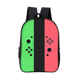 16.5In Kid Games Console Backpack 2D Flat Cartoon Schoolbag