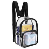 Kid Mini Clear Backpack Stadium Transparent PVC Waterproof Bookbags