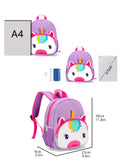 Kid Dinosaur Cute Unicorn Backpack Schoolbag