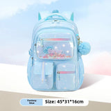 Kid Girl Bow Knot Schoolbags Waterproof Schoolbag