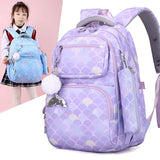 3pcs/Set Fish Scale Print Kid Backpack Mermaid Waterproof Schoolbag