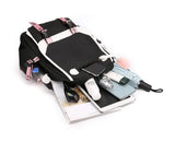 Young Boys Girls Students School Backpacks Harajuku Fashion Travel Rucksack Schoolbags