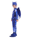 Kids Deluxe Frost Dragon Cosplay Fantasy Costume For Back To School, Halloween And Role-play Performances 3-12years