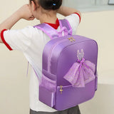 Kid Girl Cute Nylon Ballet Dance Backpack Large Capacity Waterproof Schoolbag