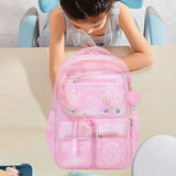Kid Teens Girl Cute  Waterproof Large Capacity School Backpack Bookbag