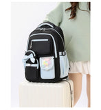 4Pcs/Set School Backpack Teenager Girls Students Bookbag