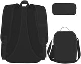 Kid Jey Wrestler USO Backpack 3 Pieces Set With Lunch Box Pencil Case